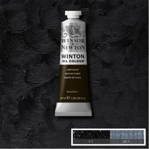 Winsor & Newton Winton Yağlı Boya Lamp Black 37 Ml Winsor & Newton Winton Yağlı Boya Lamp Black 37 Ml